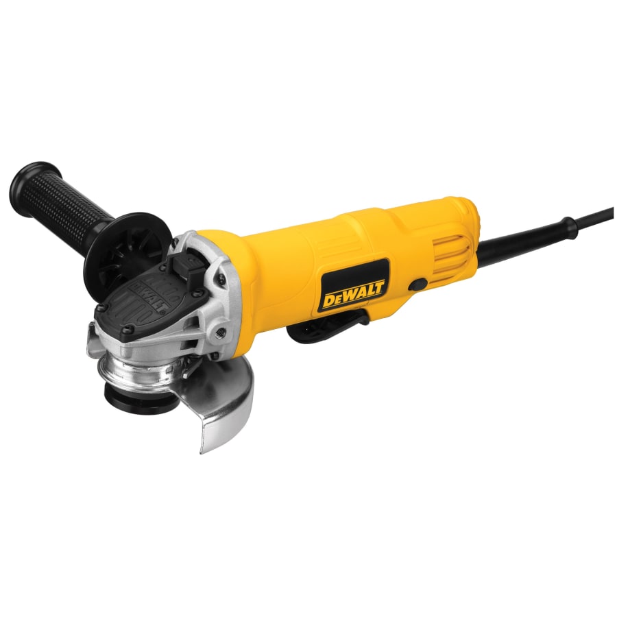 Dewalt 4-1/2 in Paddle Switch Small Angle Grinder, 7.5 A, 12,000 RPM