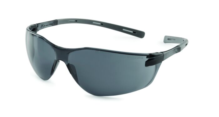 Gateway Safety 20GYX8 Ellipse Safety Glasses, Gray Temples, Gray fX3 Premium Anti-Fog Lens