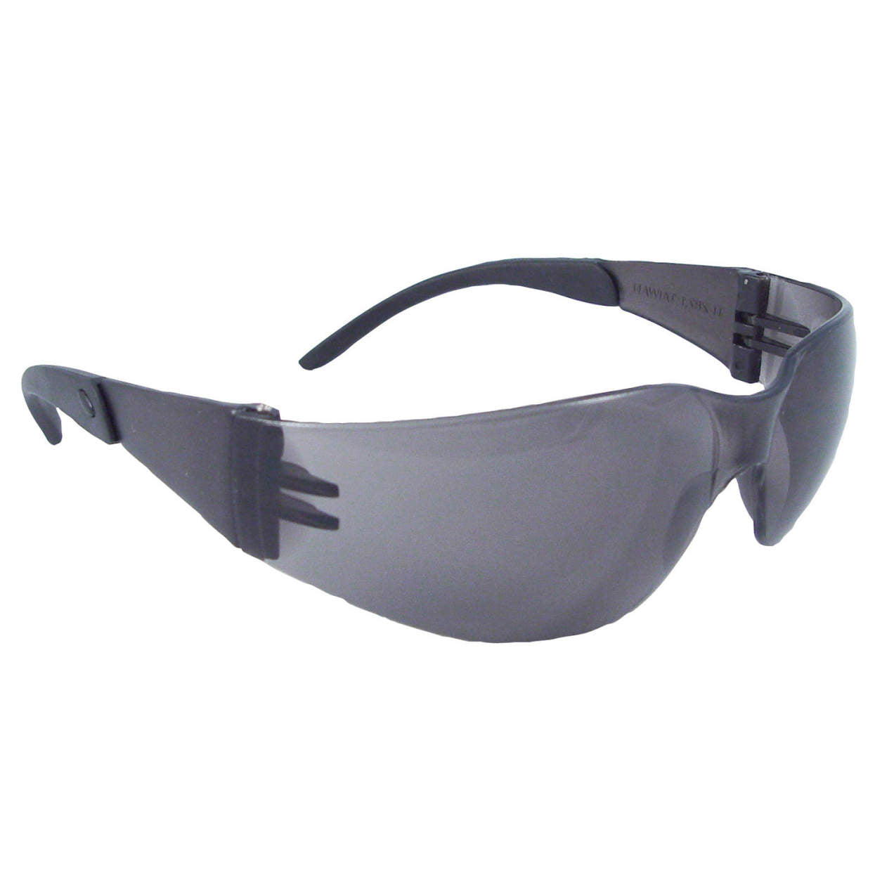Radians MRR120ID Mirage Safety Glasses Smoke Rubber Temple Pack of 12