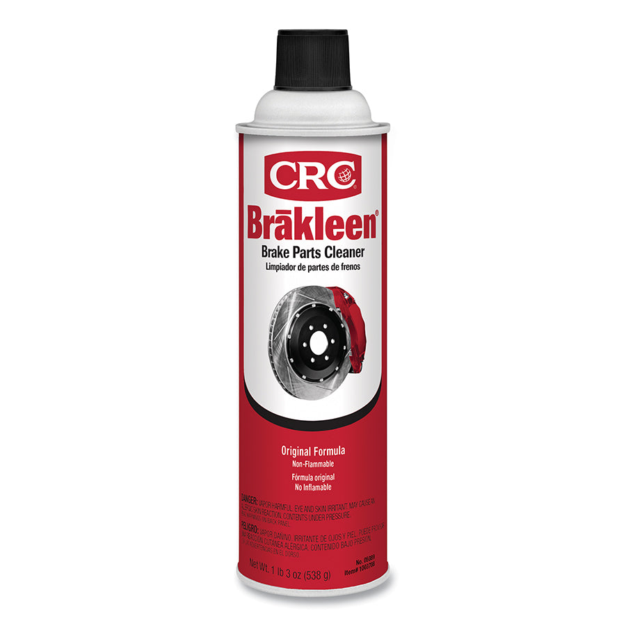 Brakleen® Brake Parts Cleaner, 20 oz Aerosol Can, Irritating Odor, Chlorinated 12 Cans