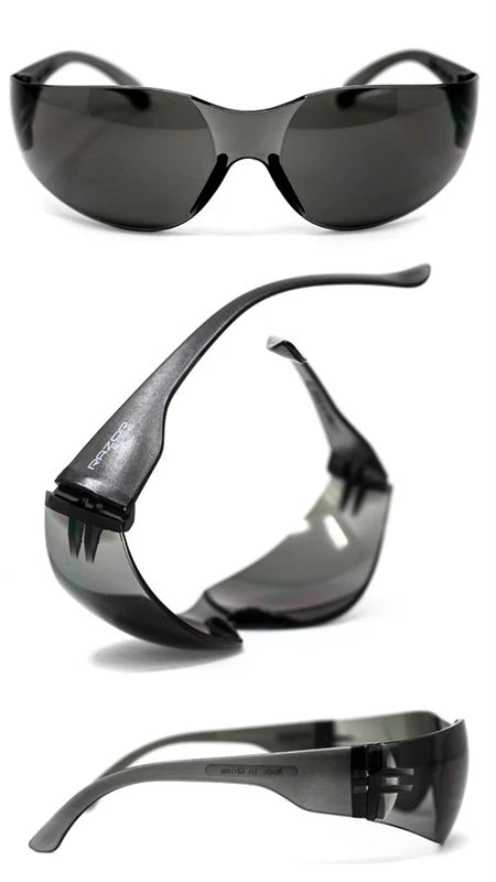 Razor Edge RE09-Smoke Anti-fog, Anti-Scratch Safety Glasses 12 Pack