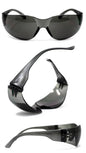 Razor Edge RE09-Smoke Anti-fog, Anti-Scratch Safety Glasses 12 Pack