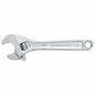 Crescent Adjustable Chrome Wrench, 8 in OAL, 1-1/8 in Opening, Chrome Plated