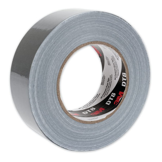 Heavy-Duty Silver Duct Tape 3939, 72 mm x 54.8 m x 9.0 mil, Silver Case of 6