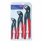 Cobra® 3-Piece Locking Pliers Set, 7-1/4 in/10 in/12 in Pliers