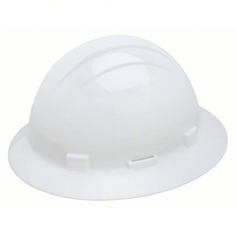 DELTAPLUS USA Hard Hat: Type 1, Class E, White, 4 Point Ratchet