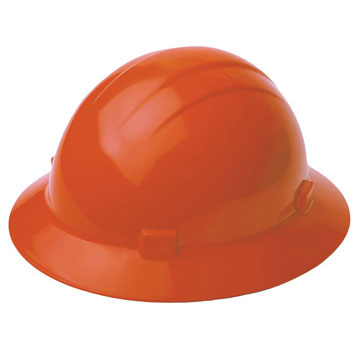 ERB #WEL19223OR Americana Full Brim with 4 Point Mega Ratchet Suspension, Orange