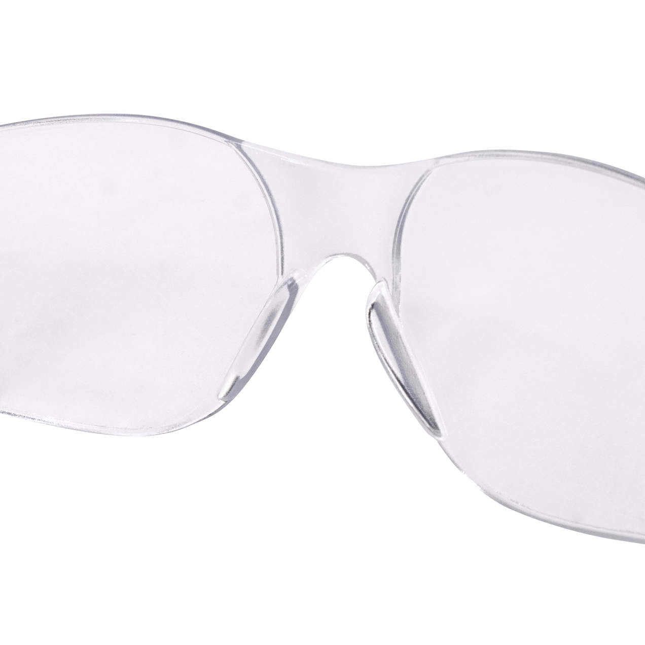 Radians® MR0111ID Mirage™ Frameless Safety Glasses, Clear Anti-Fog Lens, Clear Frame - Pkg Qty 12