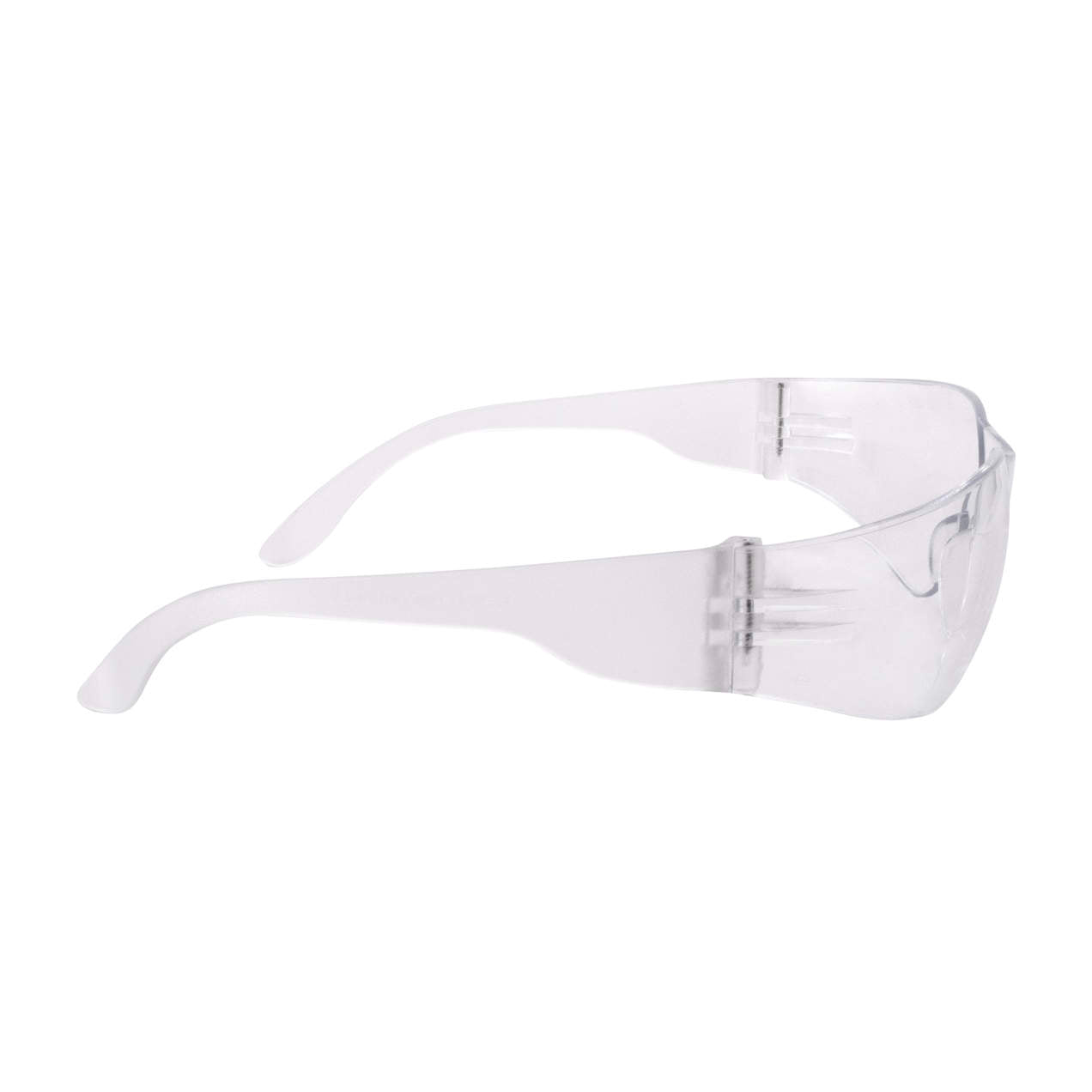 Radians® MR0111ID Mirage™ Frameless Safety Glasses, Clear Anti-Fog Lens, Clear Frame - Pkg Qty 12