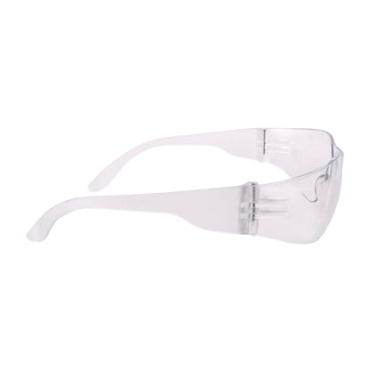 Radians® MR0111ID Mirage™ Frameless Safety Glasses, Clear Anti-Fog Lens, Clear Frame - Pkg Qty 12