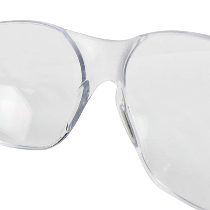 Radians MRR111ID Mirage RT Safety Glasses - Black Temple Tips - Clear Anti-Fog Lens