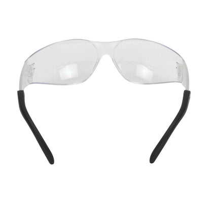 Radians MRR111ID Mirage RT Safety Glasses - Black Temple Tips - Clear Anti-Fog Lens
