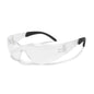Radians MRR111ID Mirage RT Safety Glasses - Black Temple Tips - Clear Anti-Fog Lens
