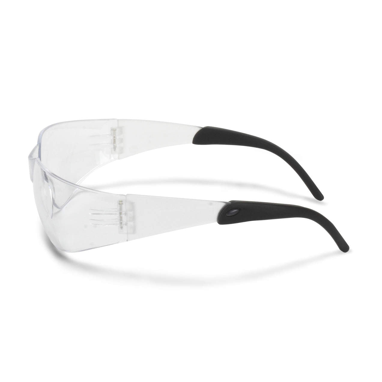 Radians MRR111ID Mirage RT Safety Glasses - Black Temple Tips - Clear Anti-Fog Lens