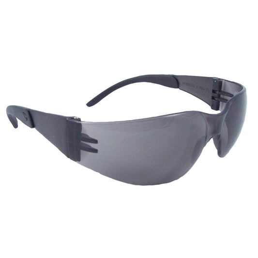 Radians MRR120ID Mirage Safety Glasses Smoke Rubber Temple Pack of 12