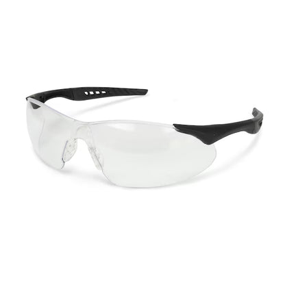 Radians RK1-11 Rock Safety Glasses - Black Frame - Clear Anti-Fog Lens