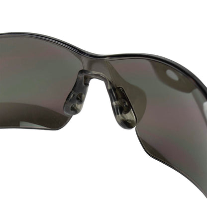 Radians RK6-21 Rock Safety Glasses, Silver Frame, Smoke Anti-Fog Lens Pack of 12