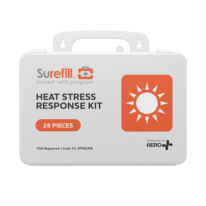 SUREFILL™ Heat Stress Response Kit Large – Plastic Case #SFHS25W