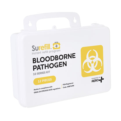 Surefill™ Bloodborne Pathogen 10 Series Kit OSHA compliant #AKBF10W