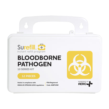 Surefill™ Bloodborne Pathogen 10 Series Kit OSHA compliant #AKBF10W