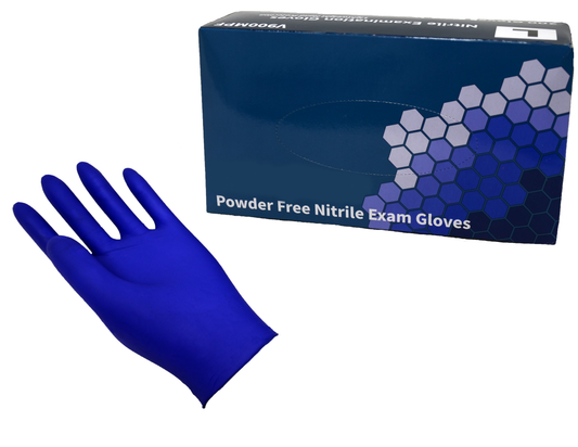 Medical Grade Nitrile, disposable, powder free Glove