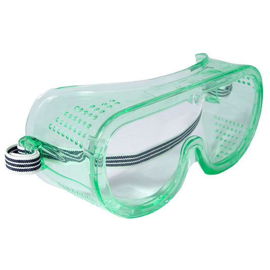 Radians GGP111ID Perforated Safety Goggle - Clear Anti-Fog Lens