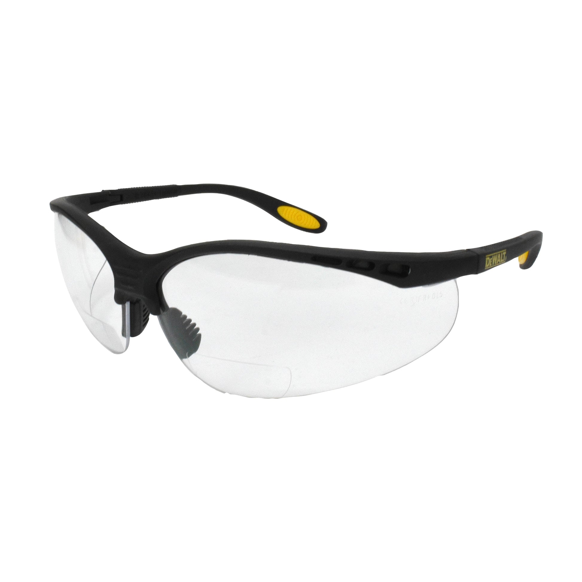 DEWALT DPG59 Reinforcer RX clear lens magnifier safety eyewear - exact manufacturer image