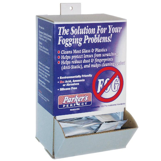 ERB FP100 Parker's Anti-fog Towelettes Pack of 100