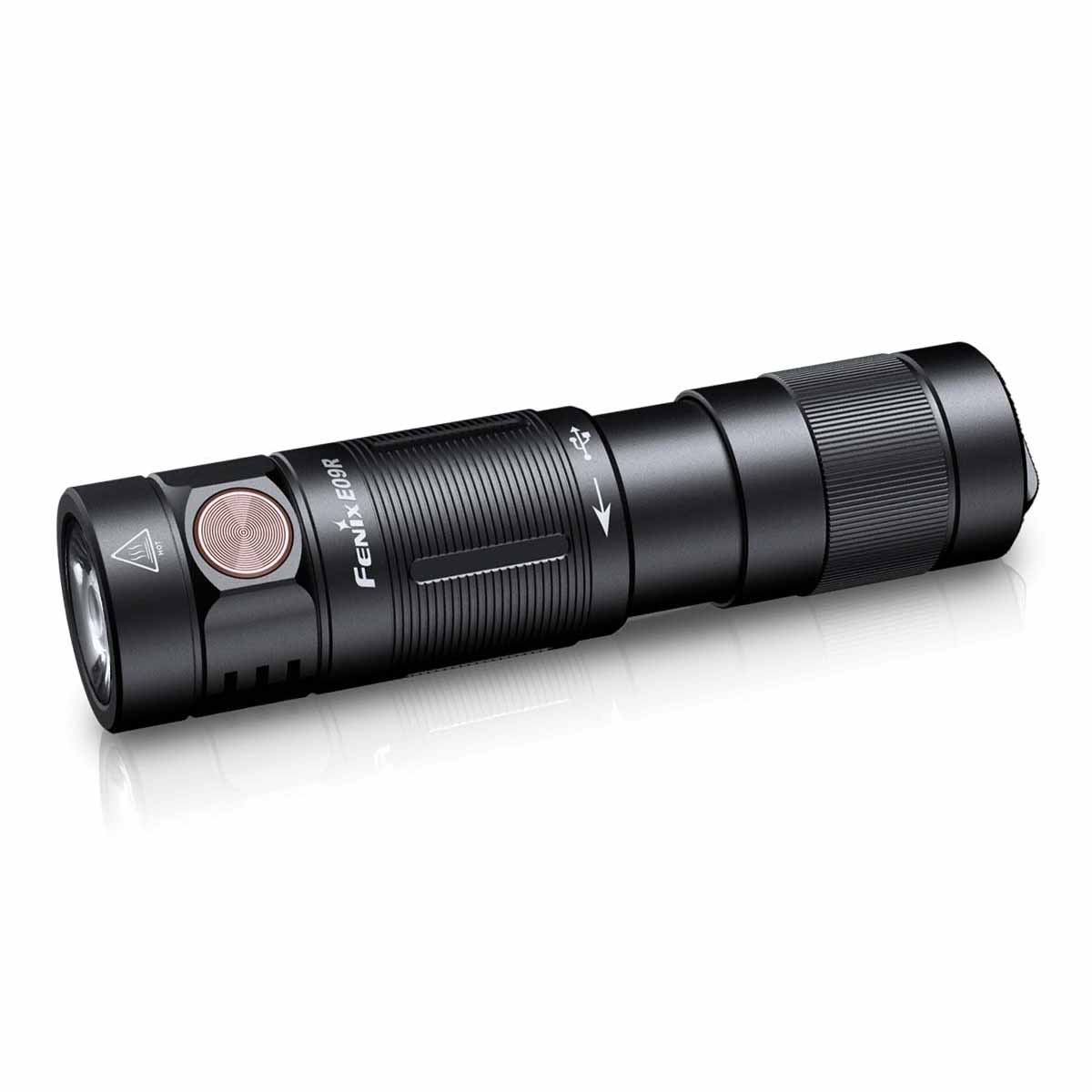 Fenix E09R 600 lumen compact rechargeable EDC flashlight