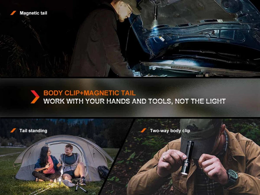 FENIX E28RV2 RECHARGEABLE EDC FLASHLIGHT