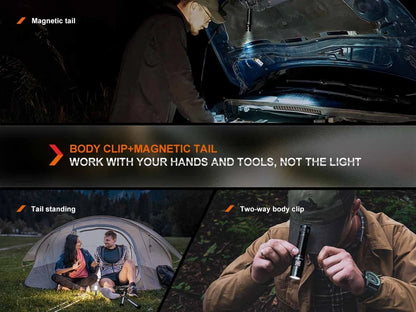 FENIX E28RV2 RECHARGEABLE EDC FLASHLIGHT
