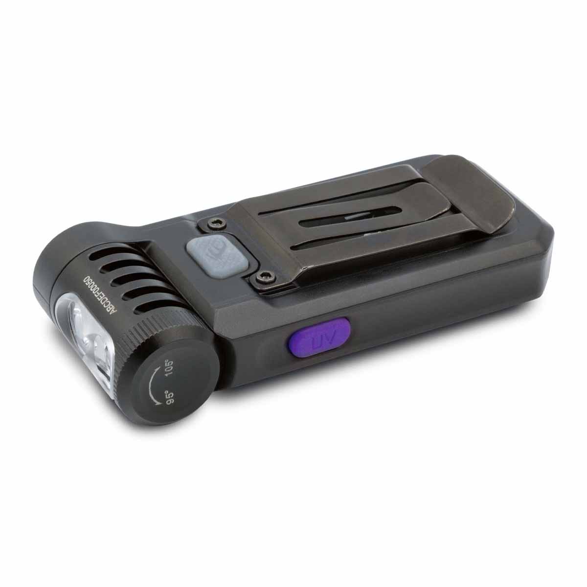Fenix SW05R-UV 150 lumen rechargeable clip-on work light