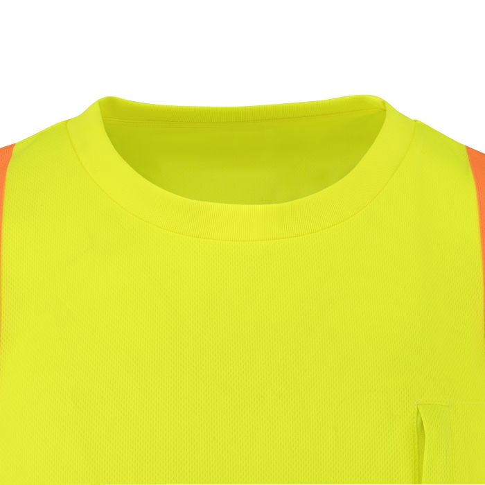 Radians ST42B Class 3 Color Block Hi-Vis Short Sleeve Safety T-Shirt