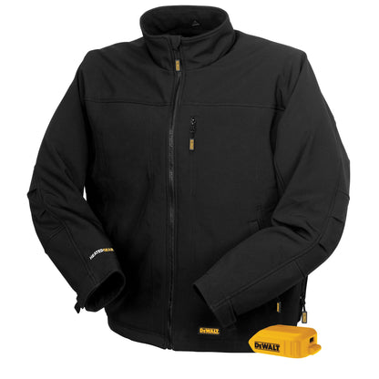 DEWALT Men's Heated Soft Shell Jacket Bare Black