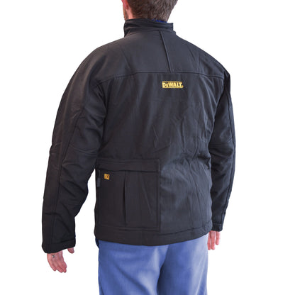 DEWALT Men's Heated Soft Shell Jacket Bare Black