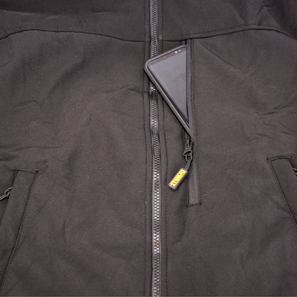 DEWALT Men's Heated Soft Shell Jacket Bare Black