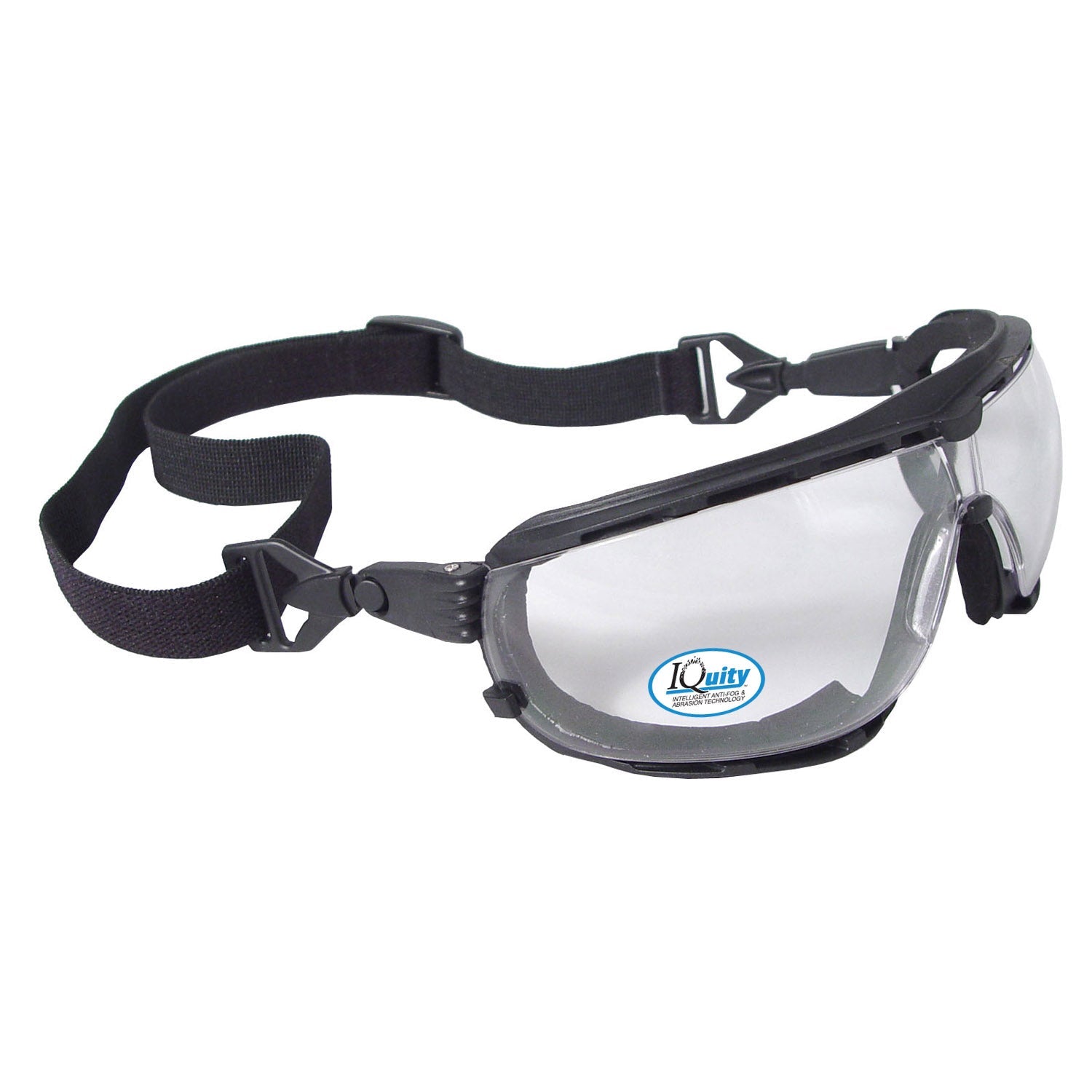 Radians Dagger IQ DG1-13 clear IQuity anti-fog foam-lined safety goggle