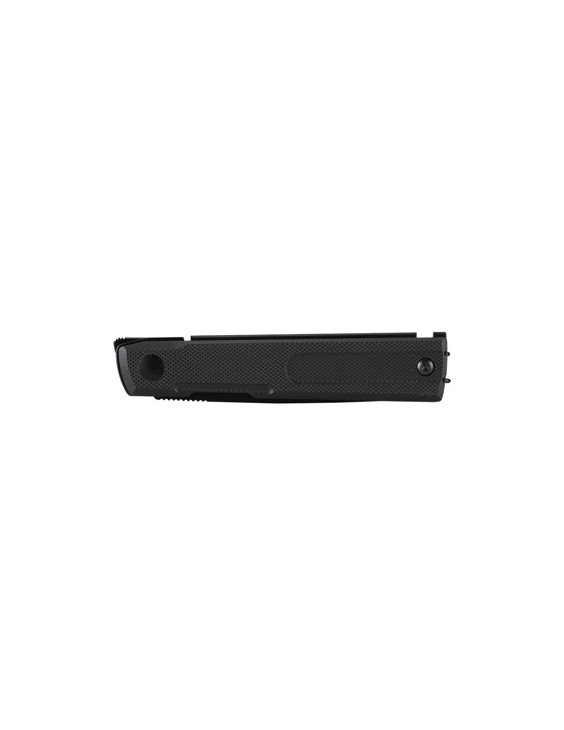 Ruike D712-B black G10 folding knife detail view