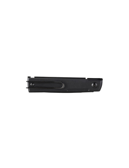 Ruike D712-B black G10 folding knife alternate view