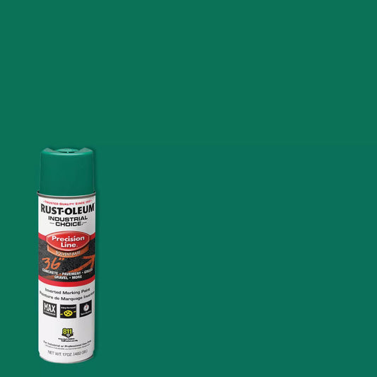 Rust-Oleum M1600 1634838V APWA Safety Green marking paint, case of 12