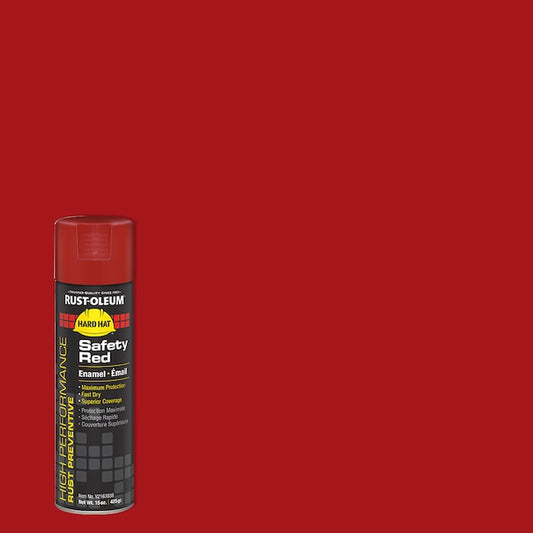 Rust-Oleum V2100 V2163838 Safety Red 15 oz aerosol spray paint