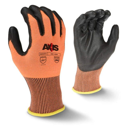 Radians RWG557 AXIS Cut Protection Level A4 High Tenacity Nylon Glove
