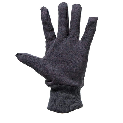 Brown Jersey Gloves J2109 Work Gloves 12 Pack