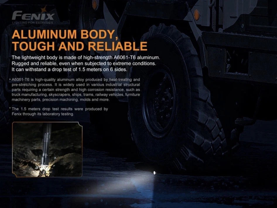 Fenix TK16 V2.0 Dual Tail Switch Flashlight