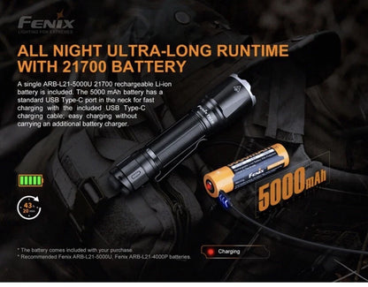 Fenix TK16 V2.0 Dual Tail Switch Flashlight