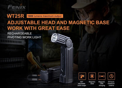 Fenix WT25R Rechargeable Pivoting Work Light