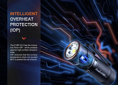 Fenix E18R V2.0 Ultra-Compact High-Performance EDC Flashlight