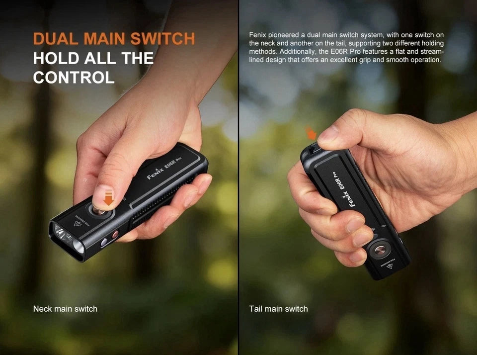 Fenix E06R Pro 1600 Lumen USB-C Rechargeable Flashlight
