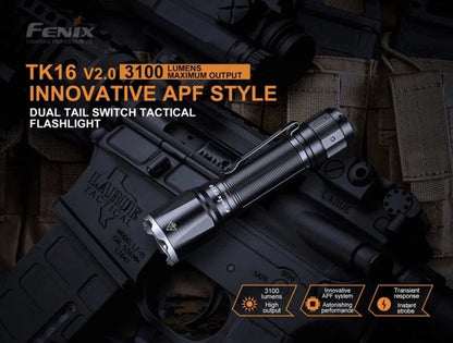 Fenix TK16 V2.0 Dual Tail Switch Flashlight