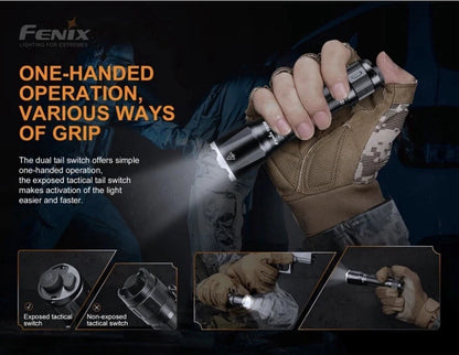 Fenix TK16 V2.0 Dual Tail Switch Flashlight